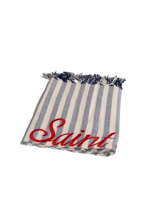 Telo mare Foutas Saint Barth a righe cotone Blu/Naturale Mc2 Saint Barth | FOUTAS LIGHT N02031H SB BEACH STRIPES V61 EM